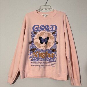 Urban Outfitters / Project Social T "Good Night Dream" Graphic Sweatshirt